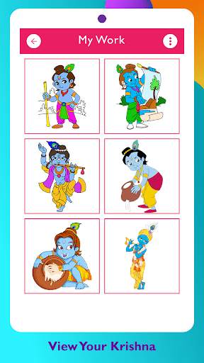 Lord Krishna Paint and Colors screenshot 3
