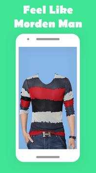 Man T-Shirt Photo Suit screenshot 1