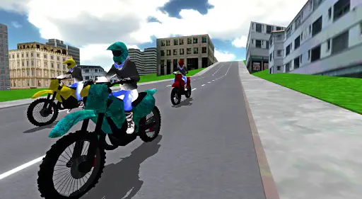 City Bike Racing 3D screenshot 1