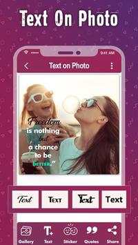 Text on Photo - Quote Maker screenshot 2
