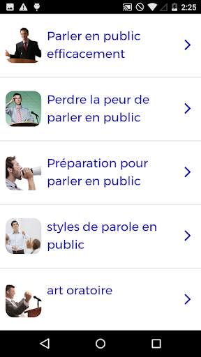 Cours Parlant screenshot 1
