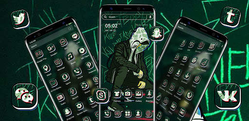 Cool Dude Launcher Theme screenshot 1
