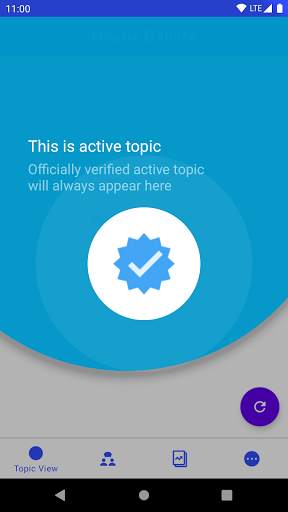 Heatic Debate App 2 تصوير الشاشة