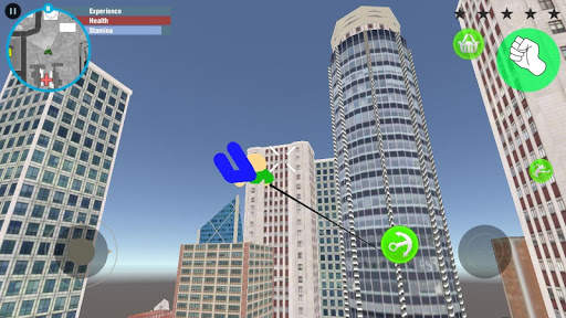Mad Stickman Rope Hero Gangster Crime Vice Town screenshot 3