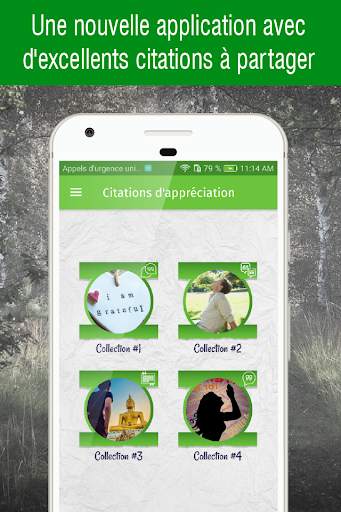 citations d'appréciation, citations et proverbes screenshot 1