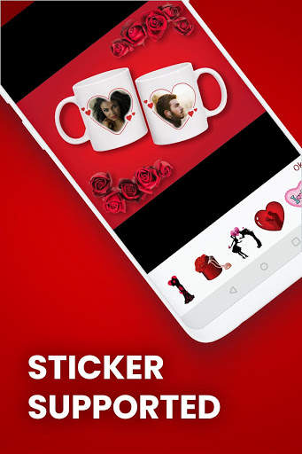 Couple Cup Photo Frame screenshot 4
