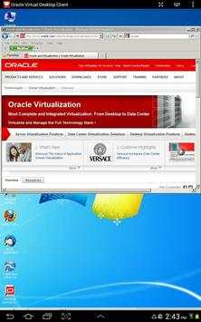 Oracle Virtual Desktop Client screenshot 6