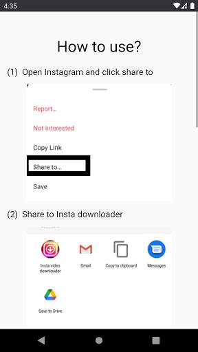 Insta Video Downloader screenshot 4