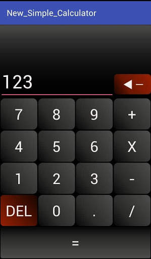 New Simple Calculator screenshot 1