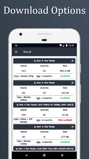 Movie Downloader | Torrent Search Engine screenshot 4