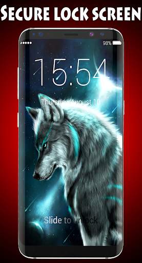 Wolf Lock Screen screenshot 1
