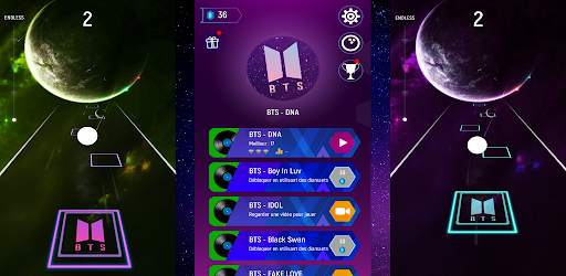 Tiles Hop: BTS vs BlackPink - Kpop screenshot 1