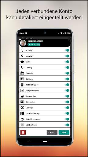 AllTracker Family. Elterliche Kontrolle screenshot 4