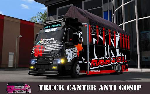 Truck Canter Simulator Indonesia 2021 - Anti Gosip screenshot 2