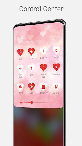 Love Heart Lock Screen screenshot 2