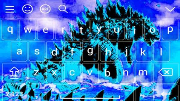 Godzilla keyboard screenshot 3