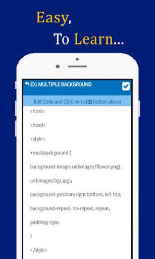 CSS3 tutorial offline app - Advance css3 tutorial screenshot 5