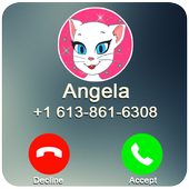 A Call From Talking Angela أيقونة