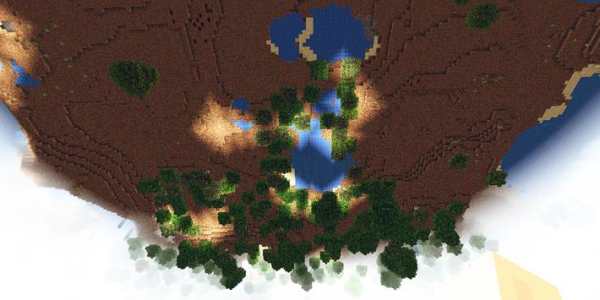 World Flip. Minecraft map screenshot 2