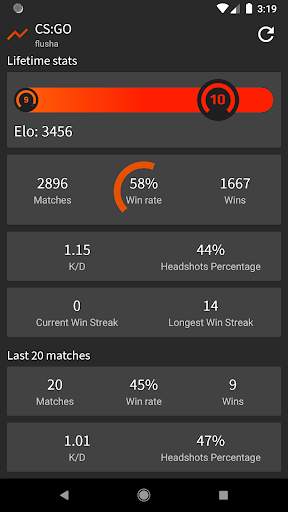 F Stats screenshot 1