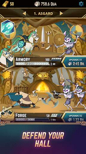 Viking Gods - Idle Tap Game screenshot 2