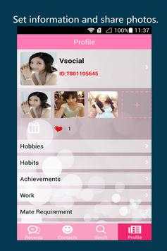 VSOCIAL - video chat facebook screenshot 6