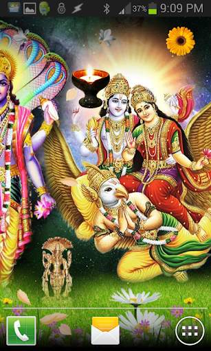 Lord VISHNU HQ Live Wallpaper screenshot 3