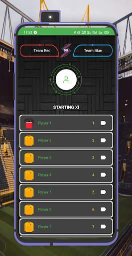 Lineup11 - Football Team Maker screenshot 2