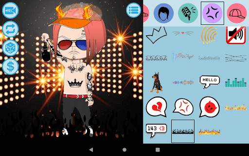 Avatar Maker: Rap star screenshot 13