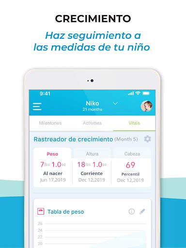 BabySparks - Actividades y Log screenshot 15