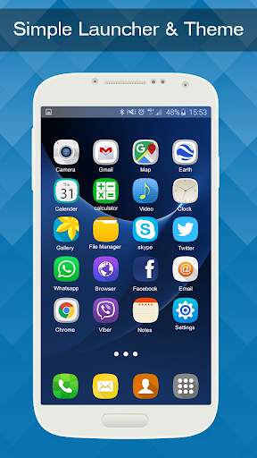 Simple Launcher and Theme screenshot 2