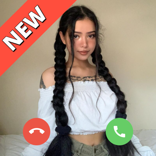 Bella Poarch fake call and chat icon