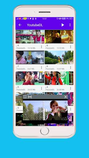 Pop Up Video Player : Play video in Backgrouond screenshot 2