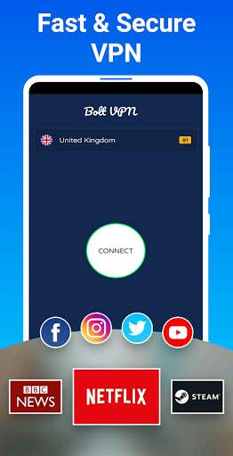 Bolt VPN - Fast & Free Unlimited VPN screenshot 3