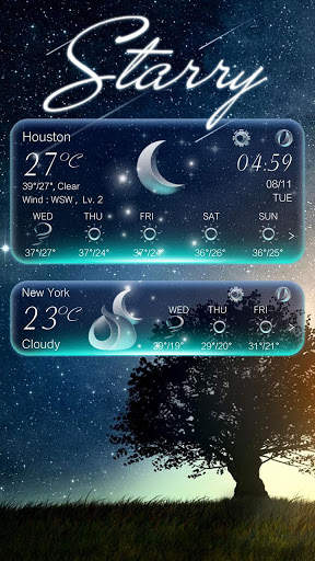 (FREE) Starry 2 In 1 Theme screenshot 4