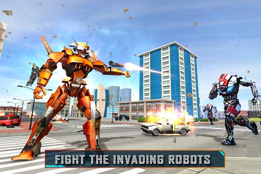 Car Robot Transforming Game स्क्रीनशॉट 3