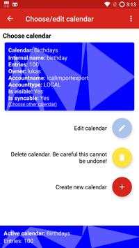 iCal Import/Export CalDAV screenshot 2