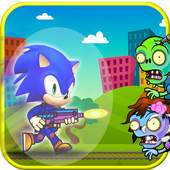 Adventur...Sonic attack Run vs Zombie boom 1