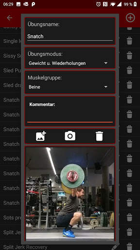 Stelios Trainingstagebuch & Fitnesstracker 3 تصوير الشاشة