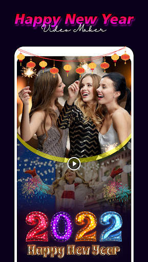Happy New Year Video Maker screenshot 1