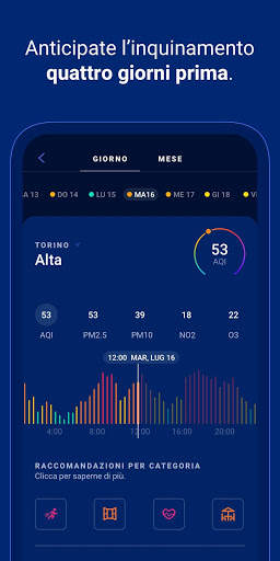 Plume Labs: Previsione dell'inquinamento screenshot 4