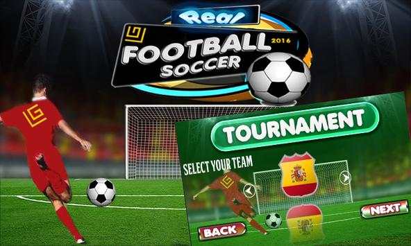 GV Real Football soccer 2016 screenshot 1