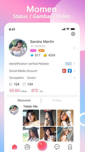Yome Live - Tonton video Hot, Cari teman terdekat screenshot 5