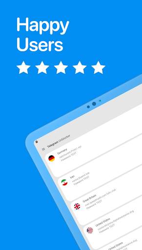 Proxy for Telegram - Free Mtproto Telegram proxy screenshot 4