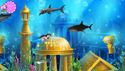Mermaid Shark Attack screenshot 4