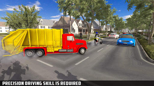 Garbage Truck Simulator: Trash Truck Games 2021 screenshot 4