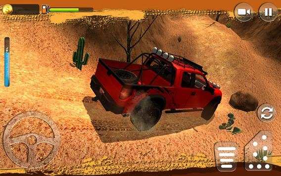 Offroad Muscle Truck Driving Simulator 2017 screenshot 8