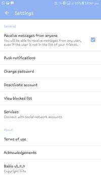 Bablo messenger screenshot 5