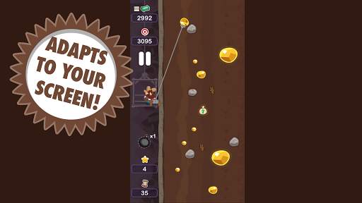 Gold Miner Free - Arcade Game screenshot 2
