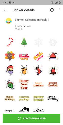 Bigmoji - WAStickerApp screenshot 8